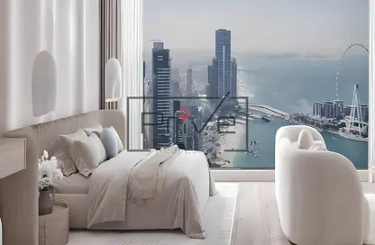 Apartment - 3 Bedrooms - 3 Bathrooms for sale in Habtoor Grand Residences - Dubai Marina - Dubai