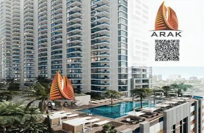 Apartment - 2 Bedrooms - 3 Bathrooms for sale in Ajman Creek Towers - Al Rashidiya 1 - Al Rashidiya - Ajman