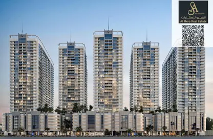 Apartment - 1 Bedroom - 2 Bathrooms for sale in Ajman Creek Towers - Al Rashidiya 1 - Al Rashidiya - Ajman