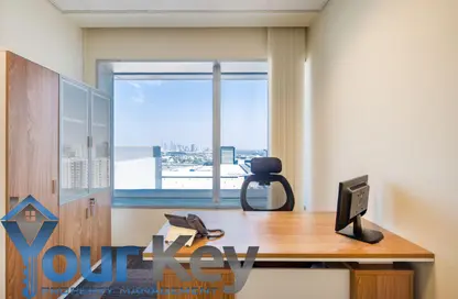 Office Space - Studio - 1 Bathroom for rent in Conrad Commercial Tower - Sheikh Zayed Road - Dubai