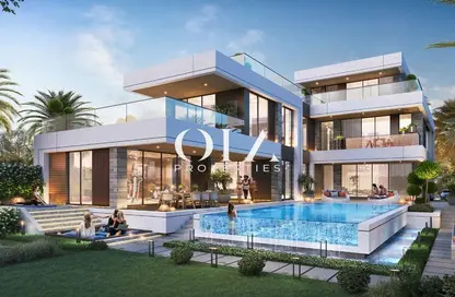 Pool image for: Apartment - 5 Bedrooms - 6 Bathrooms for sale in Morocco by Damac - Damac Lagoons - Dubai, Image 1
