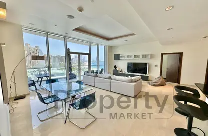 Apartment - 2 Bedrooms - 3 Bathrooms for rent in Oceana Southern - Oceana - Palm Jumeirah - Dubai