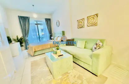 Apartment - Studio - 1 Bathroom for sale in Plazzo Heights - Jumeirah Village Circle - Dubai
