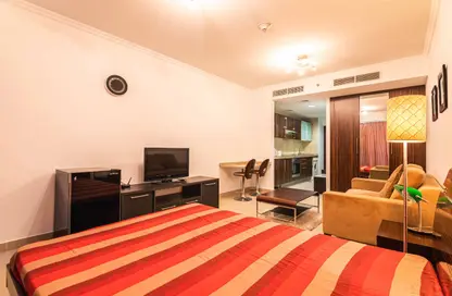 Apartment - Studio - 1 Bathroom for rent in Goldcrest Executive - JLT Cluster C - Jumeirah Lake Towers - Dubai
