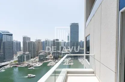 Apartment - 2 Bedrooms - 2 Bathrooms for rent in Beauport Tower - Marina Promenade - Dubai Marina - Dubai