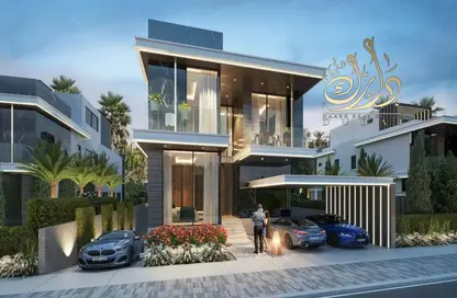 Outdoor House image for: Villa - 3 Bedrooms - 4 Bathrooms for sale in Portofino - Damac Lagoons - Dubai, Image 1