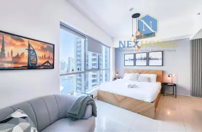 Apartment - Studio - 1 Bathroom for rent in Bay Central - Dubai Marina - Dubai