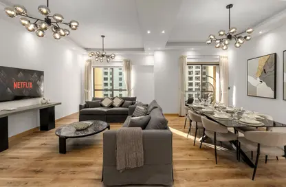 Apartment - 4 Bedrooms - 4 Bathrooms for rent in Sadaf 1 - Sadaf - Jumeirah Beach Residence - Dubai