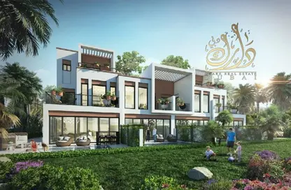 Villa - 3 Bedrooms - 4 Bathrooms for sale in Portofino - Damac Lagoons - Dubai