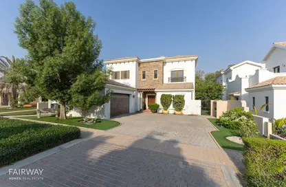 Villa - 5 Bedrooms - 6 Bathrooms for rent in Lime Tree Valley - Earth - Jumeirah Golf Estates - Dubai
