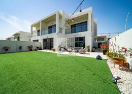 Outdoor House image for: Villa - 3 bedrooms - 4 bathrooms for sale in Aspens - Yas Acres - Yas Island - Abu Dhabi, Image 1
