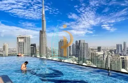 Apartment - 2 Bedrooms - 3 Bathrooms for rent in Paramount Tower Hotel  and  Residences - Business Bay - Dubai