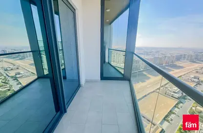 Balcony image for: Apartment - 1 Bedroom - 2 Bathrooms for rent in Waves Grande - Sobha Hartland - Mohammed Bin Rashid City - Dubai, Image 1