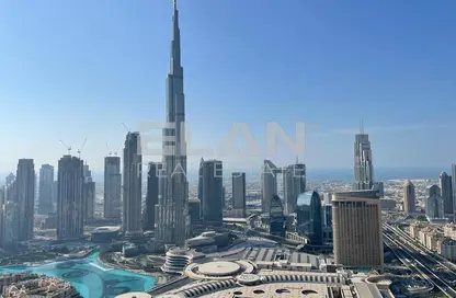 شقة - غرفة نوم - 2 حمامات للايجار في العنوان رزيدنس فاونتن فيوز 1 - العنوان رزيدنس فاونتن فيوز - دبي وسط المدينة - دبي