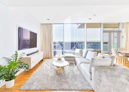 Living Room image for: Apartment - 2 bedrooms - 3 bathrooms for sale in Apartment Building 9 - Bluewaters Residences - Bluewaters - Dubai, Image 1