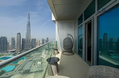 Apartment - 3 Bedrooms - 5 Bathrooms for rent in The Address Residence Fountain Views 1 - The Address Residence Fountain Views - Downtown Dubai - Dubai
