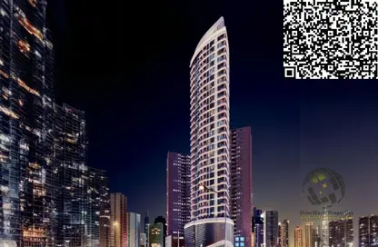 شقة - غرفة نوم - 2 حمامات للبيع في C1 برج - أبراج لؤلؤة عجمان - عجمان وسط المدينة - عجمان