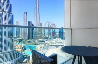 Apartment - 1 Bedroom - 2 Bathrooms for rent in The Address Residence Fountain Views - Downtown Dubai - Dubai