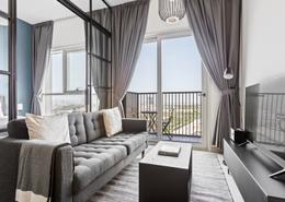 Living Room image for: Apartment - 1 bedroom - 1 bathroom for rent in Collective - Dubai Hills Estate - Dubai, Image 1