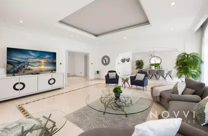 Villa - 5 Bedrooms - 5 Bathrooms for rent in Garden Homes Frond O - Garden Homes - Palm Jumeirah - Dubai