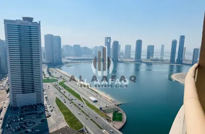 Apartment - 2 Bedrooms - 3 Bathrooms for rent in Al Khan Corniche - Al Khan - Sharjah