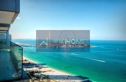 Apartment - 3 Bedrooms - 5 Bathrooms for rent in 1 JBR - Jumeirah Beach Residence - Dubai