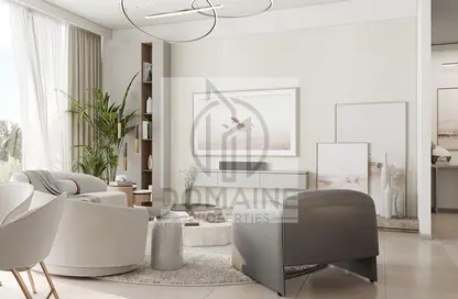 Living Room image for: Apartment - 1 Bedroom - 2 Bathrooms for sale in Arbor View - Arjan - Dubai, Image 1