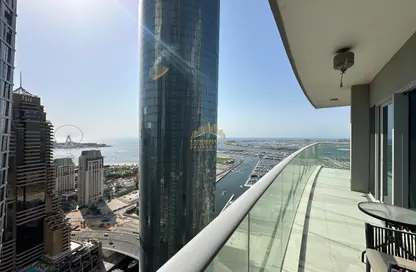 Apartment - 2 Bedrooms - 3 Bathrooms for rent in Damac Heights - Dubai Marina - Dubai