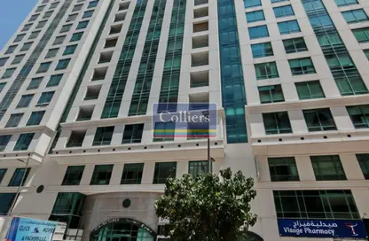 Office Space - Studio - 1 Bathroom for rent in Al Hana Tower - Al Khalidiya - Abu Dhabi