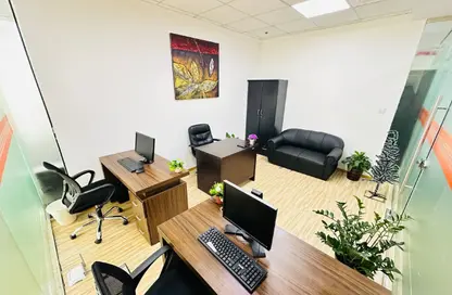Office Space - Studio - 1 Bathroom for rent in Business Atrium Building - Oud Metha - Bur Dubai - Dubai