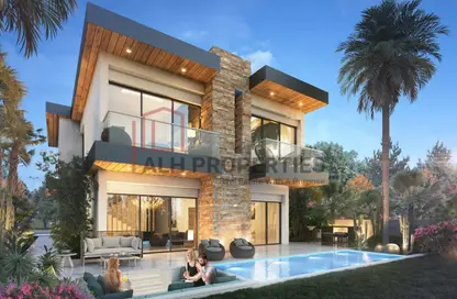 Townhouse - 4 Bedrooms - 4 Bathrooms for sale in Costa Brava 1 - Costa Brava at DAMAC Lagoons - Damac Lagoons - Dubai