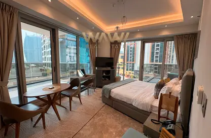 Apartment - Studio - 1 Bathroom for rent in Orra Harbour Residences and Hotel Apartments - Dubai Marina - Dubai