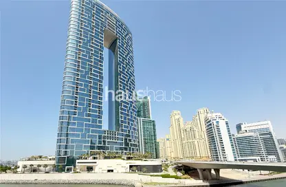 شقة - غرفة نوم - 2 حمامات للايجار في 5242 تاور 2 - 5242 - دبي مارينا - دبي