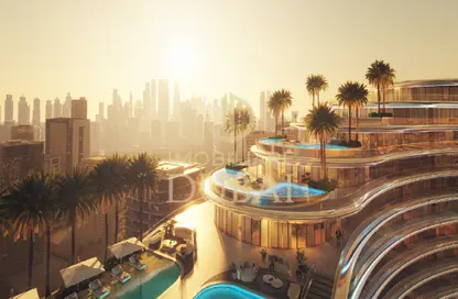 Apartment - 1 Bedroom - 2 Bathrooms for sale in Binghatti Aquarise - Business Bay - Dubai