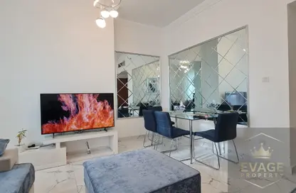 Apartment - 1 Bedroom - 2 Bathrooms for rent in Oasis Tower - Al Rashidiya 1 - Al Rashidiya - Ajman