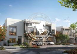 Outdoor House image for: Duplex - 4 bedrooms - 4 bathrooms for sale in The Magnolias - Yas Acres - Yas Island - Abu Dhabi, Image 1