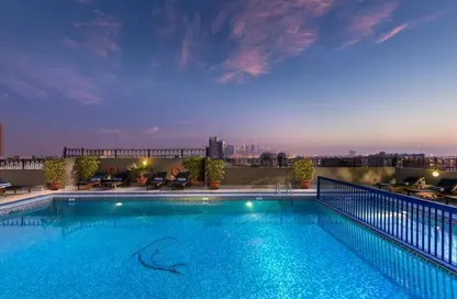 Pool image for: Hotel  and  Hotel Apartment - 1 Bathroom for rent in Savoy Suites Hotel Apartments - Mankhool - Bur Dubai - Dubai, Image 1