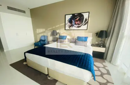 Room / Bedroom image for: Hotel  and  Hotel Apartment - 1 Bathroom for rent in Artesia D - Artesia - DAMAC Hills - Dubai, Image 1