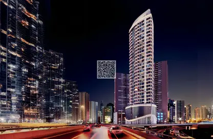 Apartment - 1 Bedroom - 2 Bathrooms for sale in Tower C1 - Ajman Pearl Towers - Ajman Downtown - Ajman