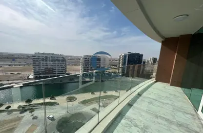 Balcony image for: Apartment - 1 Bedroom - 2 Bathrooms for rent in Al Hadeel - Al Bandar - Al Raha Beach - Abu Dhabi, Image 1