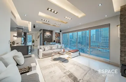 Apartment - 3 Bedrooms - 4 Bathrooms for rent in Paloma Tower - Marina Promenade - Dubai Marina - Dubai