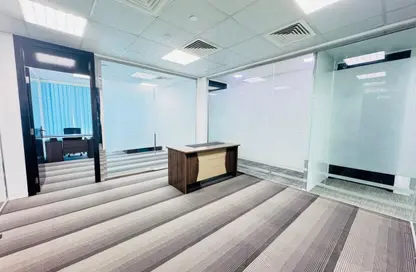 Office Space - Studio - 4 Bathrooms for rent in Emirates Tower - Hamdan Street - Abu Dhabi