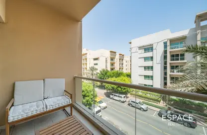 Apartment - Studio - 1 Bathroom for rent in Al Ghozlan 1 - Al Ghozlan - Greens - Dubai