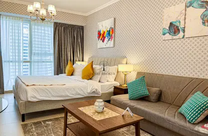 Apartment - Studio - 1 Bathroom for rent in Goldcrest Executive - JLT Cluster C - Jumeirah Lake Towers - Dubai