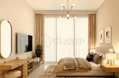 Room / Bedroom image for: Hotel  and  Hotel Apartment - Studio - 2 Bathrooms for sale in Al Liwan Building - Dubai Silicon Oasis - Dubai, Image 1