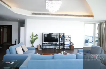 Apartment - 4 Bedrooms - 5 Bathrooms for rent in Horizon Tower - Dubai Marina - Dubai