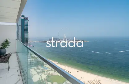 Apartment - 2 Bedrooms - 4 Bathrooms for rent in 1 JBR - Jumeirah Beach Residence - Dubai