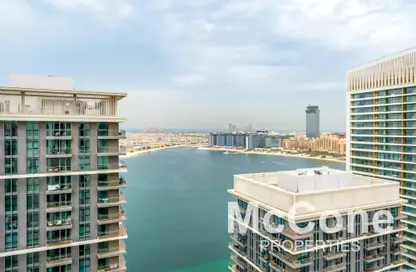 Apartment - 1 Bedroom - 2 Bathrooms for rent in Marina Vista - EMAAR Beachfront - Dubai Harbour - Dubai