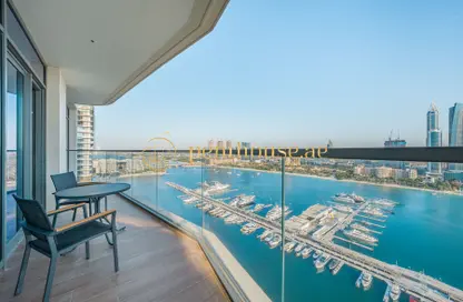 Apartment - 2 Bedrooms - 3 Bathrooms for rent in Marina Vista - EMAAR Beachfront - Dubai Harbour - Dubai