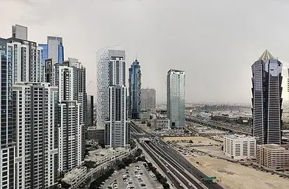 شقة - 2 غرف نوم - 3 حمامات للايجار في E برج - الأبراج الإدارية - الخليج التجاري - دبي